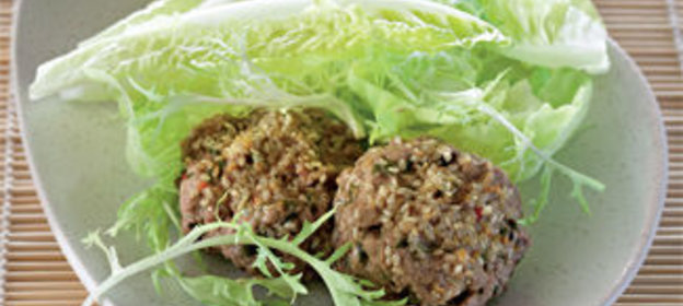 Гамбургер в азиатском стиле