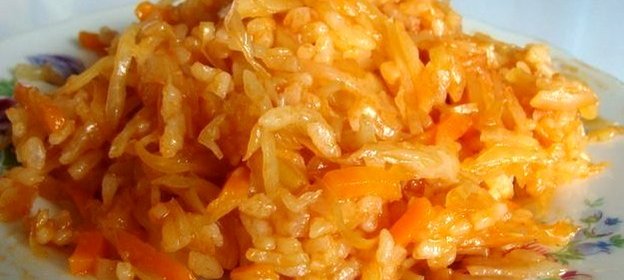 Ленивые голубцы в мультиварке