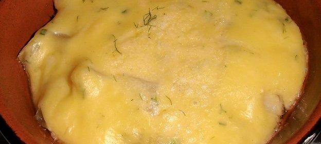 Запеканка из фенхеля с соусом бешамель