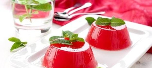 Арбузное желе