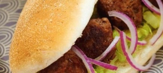 Бургеры с тефтелями