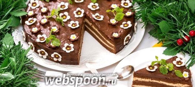 Шоколадно-кофейный торт «Капучино»