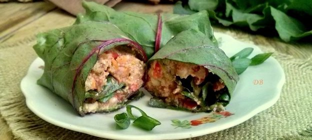 Сыроедческие голубцы