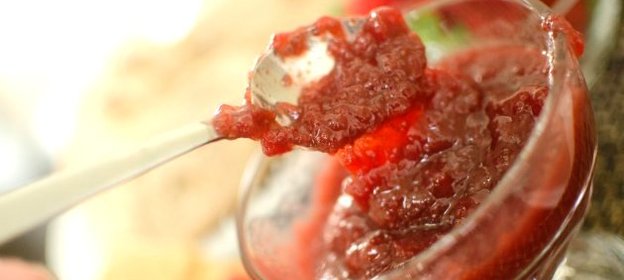 Клубничный джем без сахара