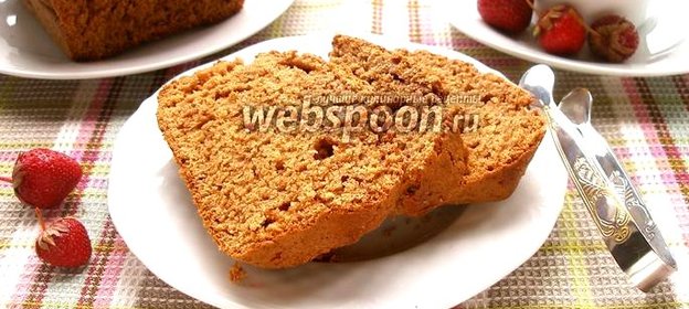 Клубничный кекс