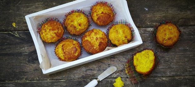 Маффины с сыром и оливковым маслом