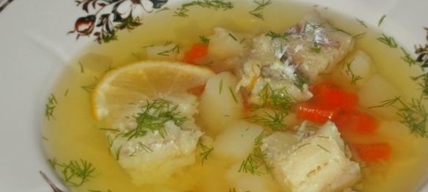 Уха из трески