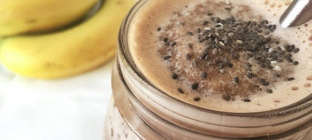 Кофейно-банановый смузи