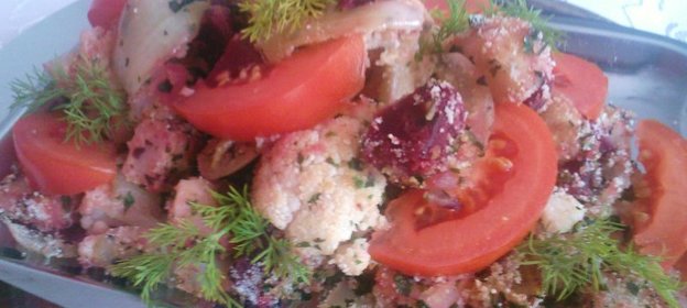 Овощи в панировке (легко и просто)