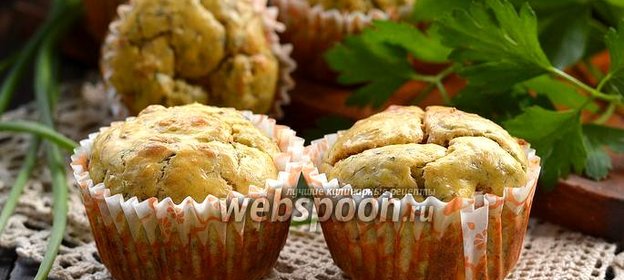 Маффины с консервированной сардиной