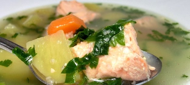 Уха из форели