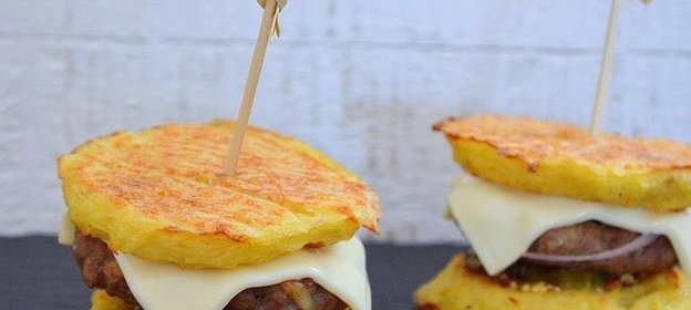 Картофельные бургеры с мясом