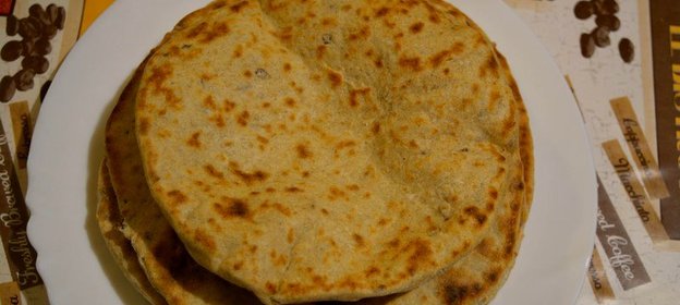 Ржаной хлеб на сковороде