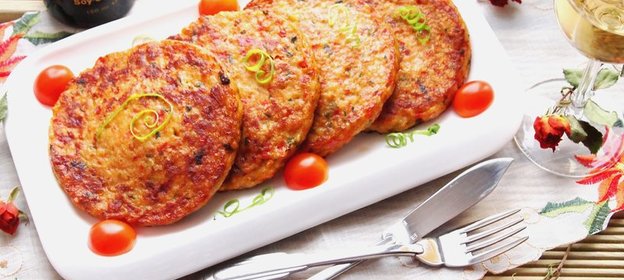 Рыбно-овощные оладьи