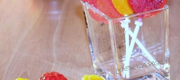 Леденцы на палочке Фруктовые