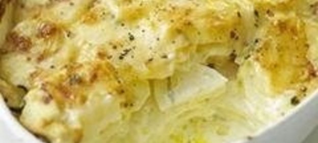 Картофельная запеканка с сыром