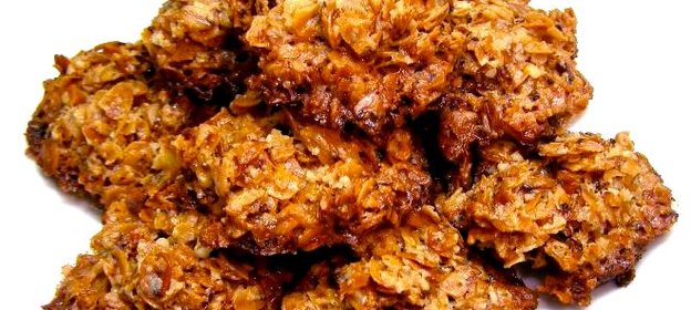 Овсяное печенье из овсяных хлопьев