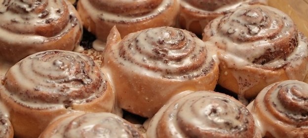 Булочки Синнабон. Видео