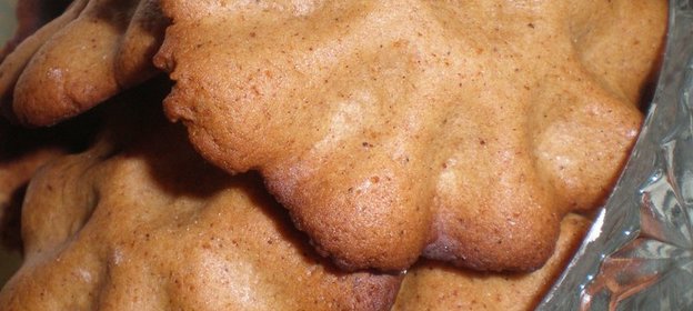 Быстрое печенье с медом и корицей-вариант