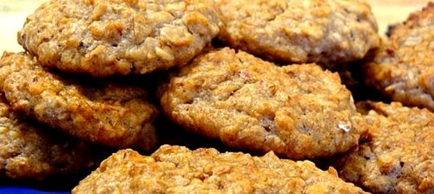 Постное печенье из овсяных хлопьев