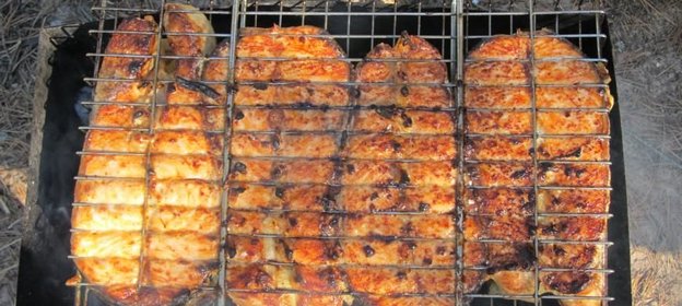 Стейки из лосося