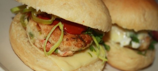 Домашние чикенбургеры