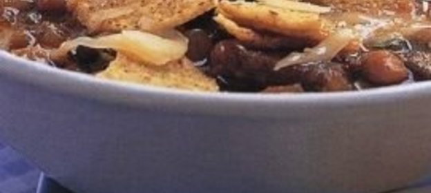 Соленое печенье с сырным маслом