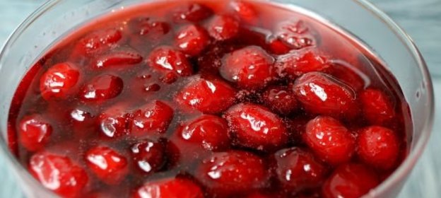 Желе из черники