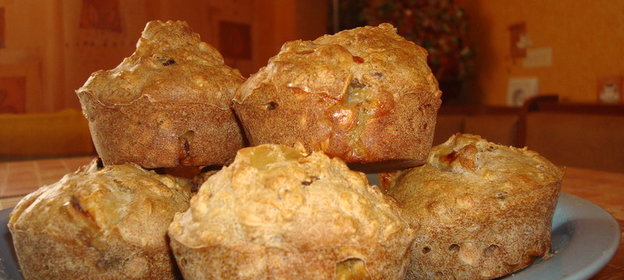 Постные маффины «ЗДОРОВЬЕ»