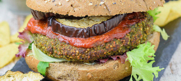 Бургер с киноа