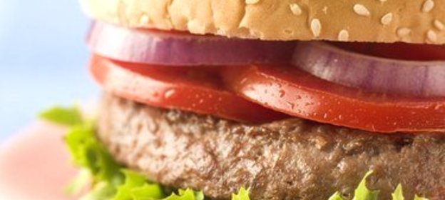 Бургеры из индейки на гриле с медово-горчичным соусом