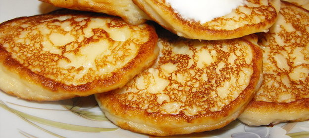 Творожно-йогуртовые оладьи