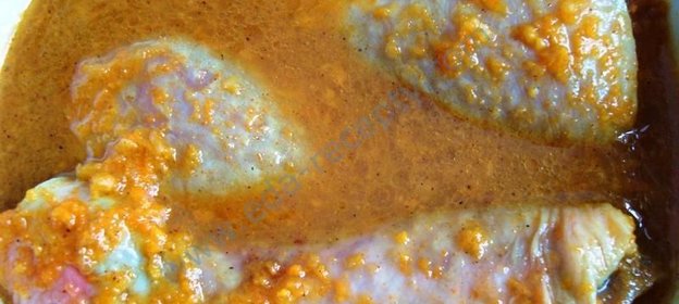 Маринад для курицы в духовке из апельсинов