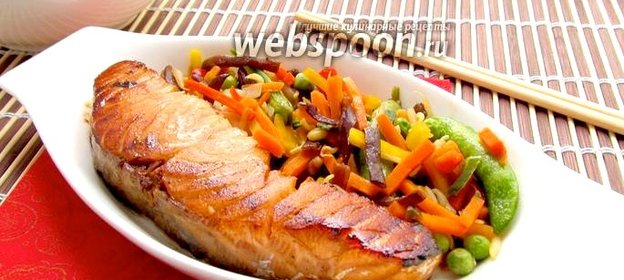 Сёмга в восточном маринаде