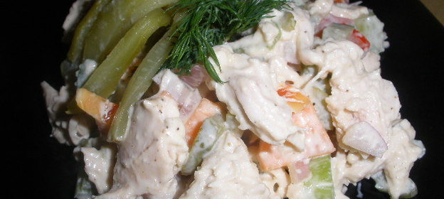Куриный салат от иерусалимского булочника