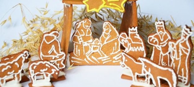 Печенье Рождественский вертеп