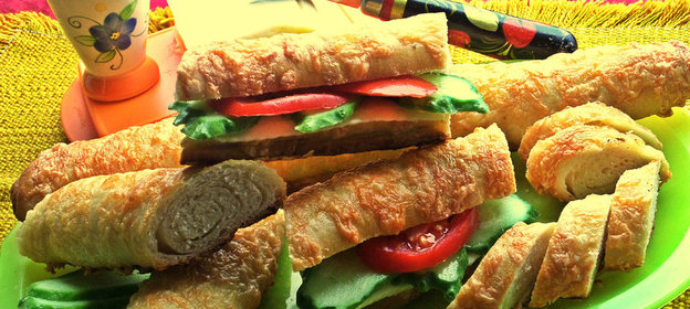 Сырные багеты