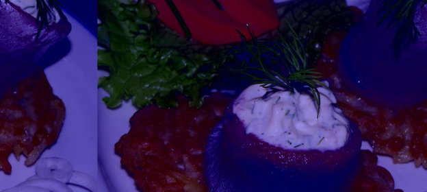 Каша перловая с копченой грудинкой и молоком