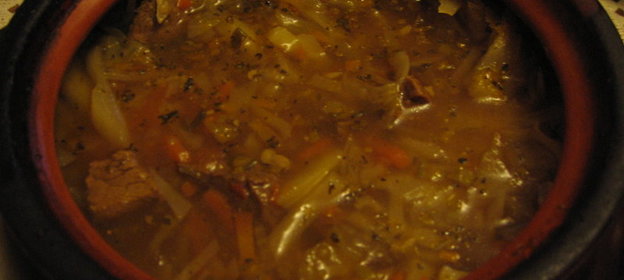 острые щи по-моему рецептув горшочке :)