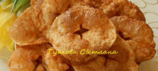 Простые постные хрустящие лепешки