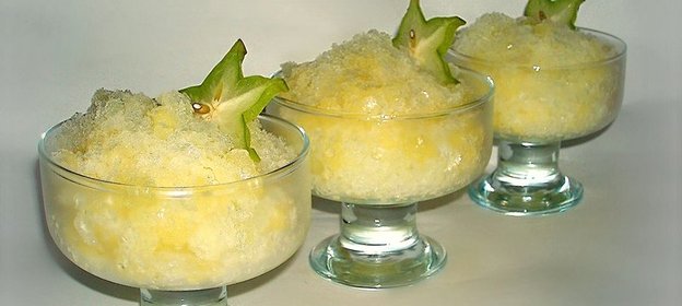 Гранита с шампанским и ананасом ЩИЗГАРА