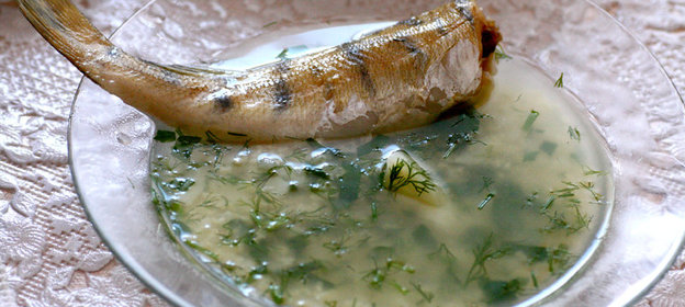 Уха из леща и судака