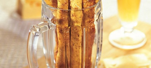 Сырные палочки с ветчиной