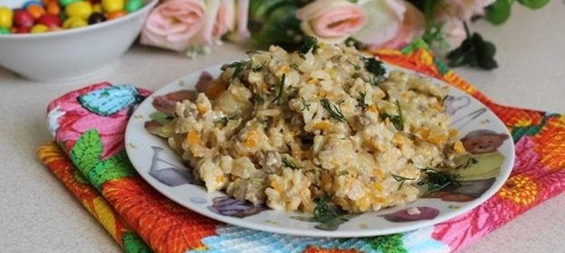 Ленивые голубцы в мультиварке