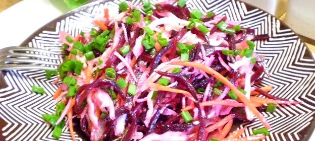 Салат Цветной