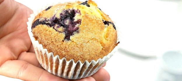 Маффины с голубикой