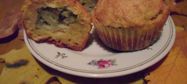 Кексы с брокколи Осеннее золото