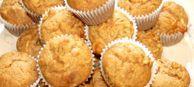 Маффины с яблоками