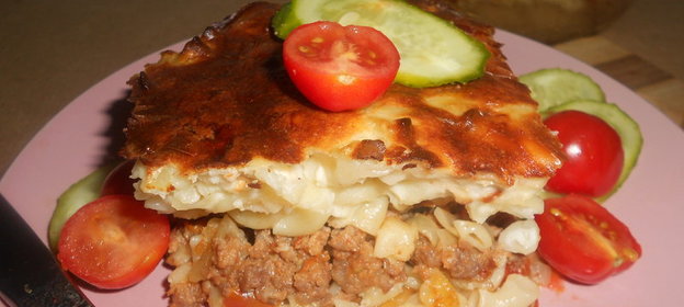 Пастицио (Макаронная запеканка)