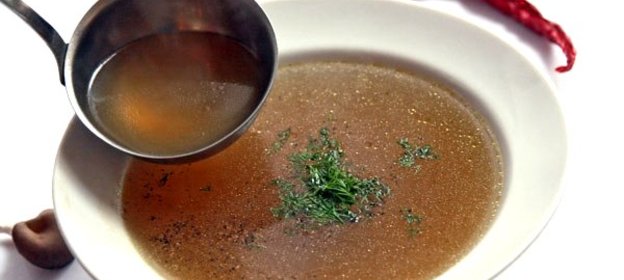 Овощной бульон в пароварке